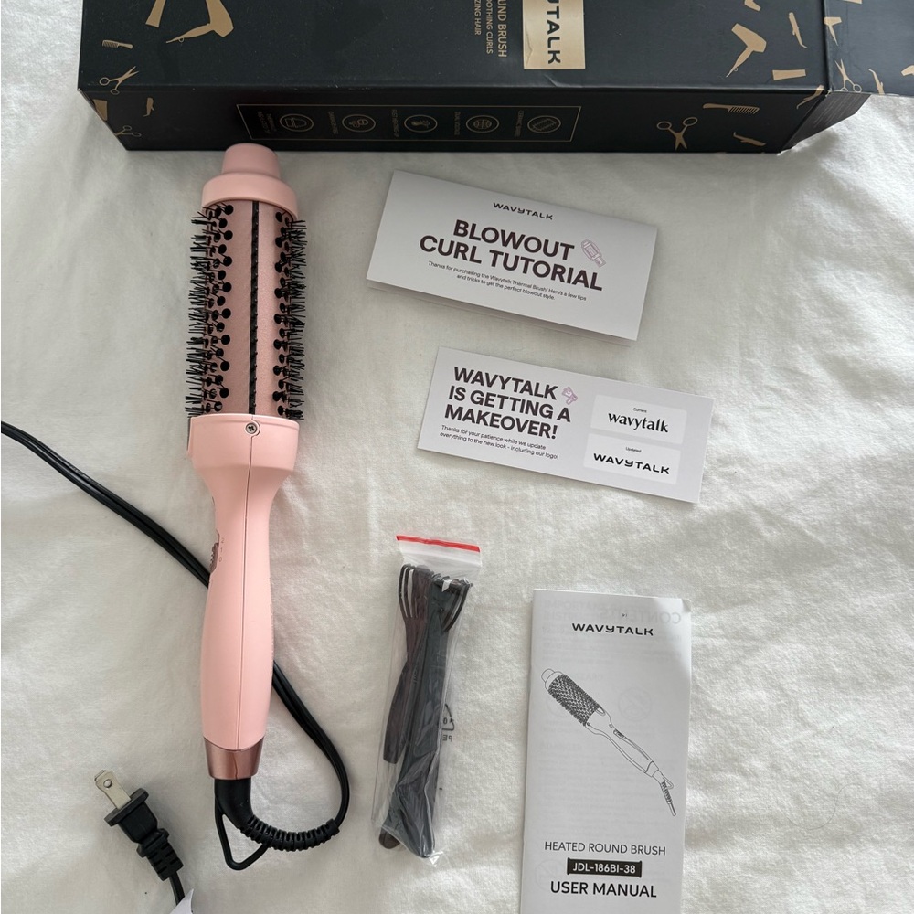 Wavytalk heated brush